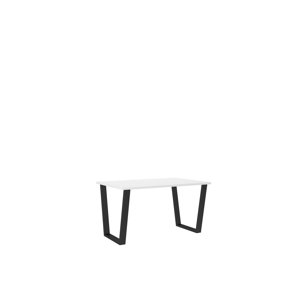 Jídelní stůl Cezar Barva korpusu: Bílá, Rozměr: 138 x 67 cm