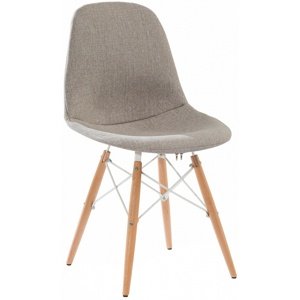 Čalouněná židle dylan - šedá