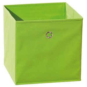 Skládací úložný box cube - zelená