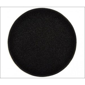 Eton černý koberec kulatý - 57 cm