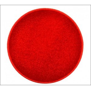 Eton červený koberec kulatý - 160 cm