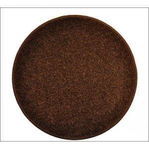 Eton hnědý koberec kulatý - 80 cm