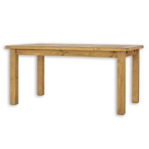 Dřevěný selský stůl 80x120 mes 13 b - k15 hnědá borovice