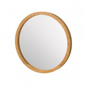 Zrcadlo rustikální lus 04 (pr. 62cm) - k09 - přírodní borovice