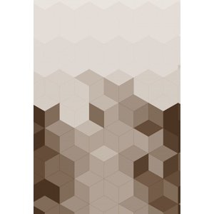 Kusový koberec 110x160 brian - béžová/hnědá