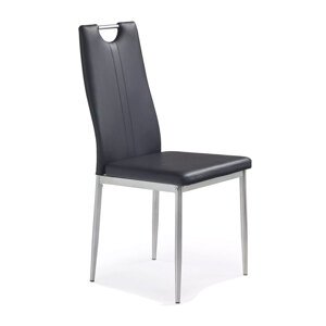 Halmar K202 židle kůže černá
