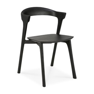 Jídelní židle Bok - lakovaný dub - černá - Ethnicraft