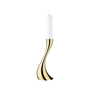 Podlahový svícen Cobra, 40 cm, zlatý - Georg Jensen