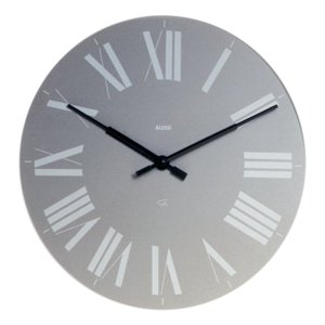 Nástěnné hodiny Firenze, šedé, prům. 36 cm - Alessi