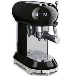 50's Retro Style pákový kávovar na Espresso / Cappucino 15 barů 2 cup černý - SMEG