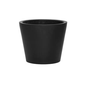 Květináč Bucket, barva černá, více velikostí - PotteryPots Velikost: M - v. 50 cm, ⌀ 58 cm