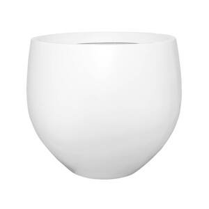 Květináč Jumbo Orb, barva matná bílá, více velikostí - PotteryPots Velikost: M - v. 93 cm, ⌀ 110 cm