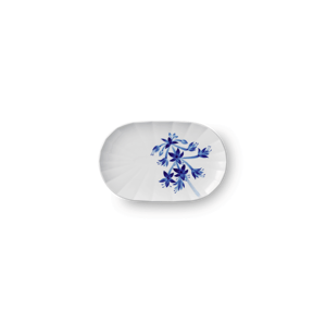 Oválný talíř Blomst Hosta, 24 cm - Royal Copenhagen