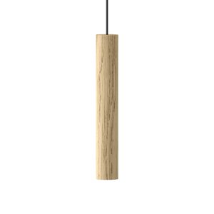Závěsné světlo Chimes oak Ø 3 cm x 22 cm - UMAGE